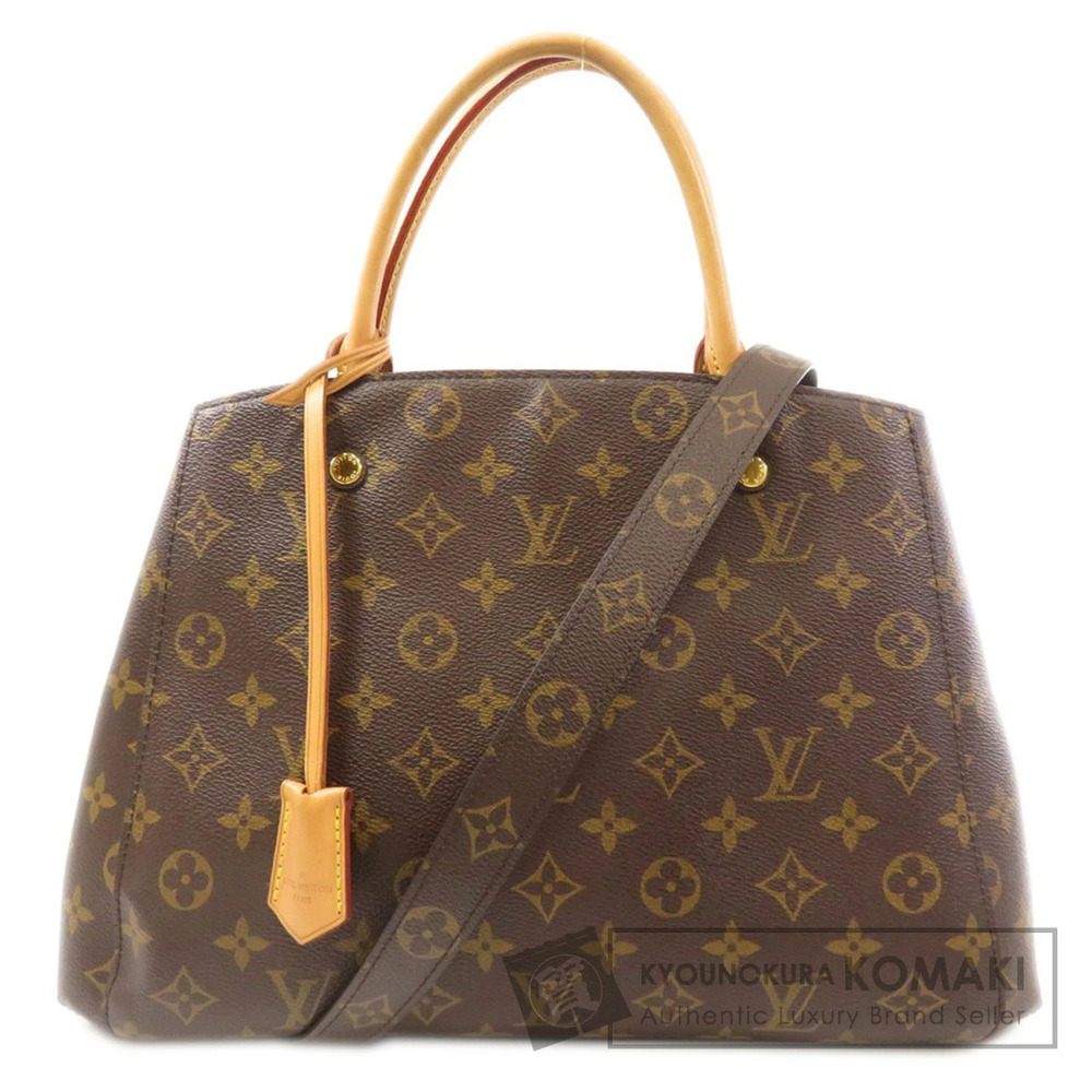 Louis Vuitton Montaigne Monogram 2way Handbag Canvas
